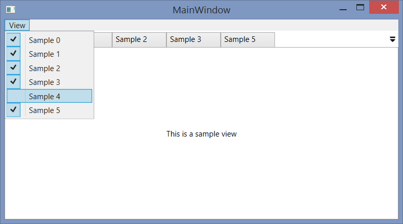 AvalonDock using Mvvm Bindings to close and open
windows